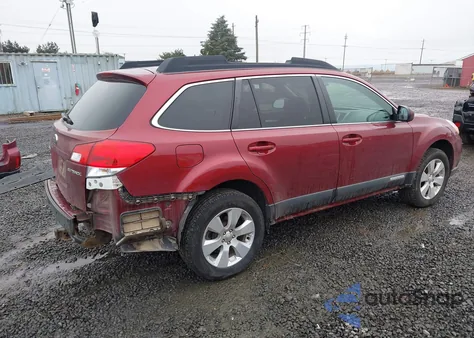 2012 Subaru Outback 2.5I Premium from USA, damaged, VIN 4S4BRCGC3C3286005